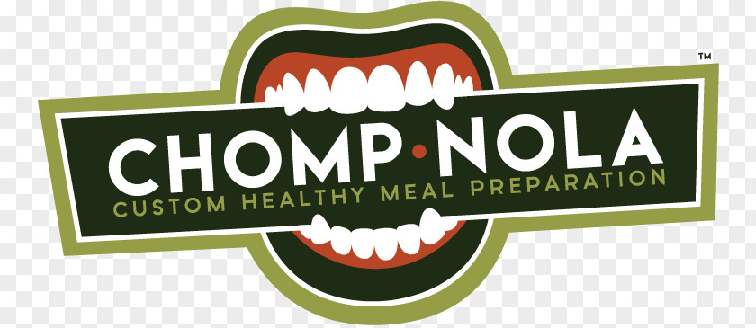 Chomp Nola Logo Meal Delivery Service Menu PNG