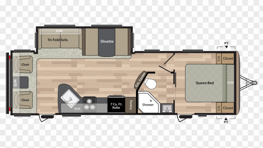 Furniture Floor Plan Campervans Caravan Fifth Wheel Coupling Forest River Trailer PNG