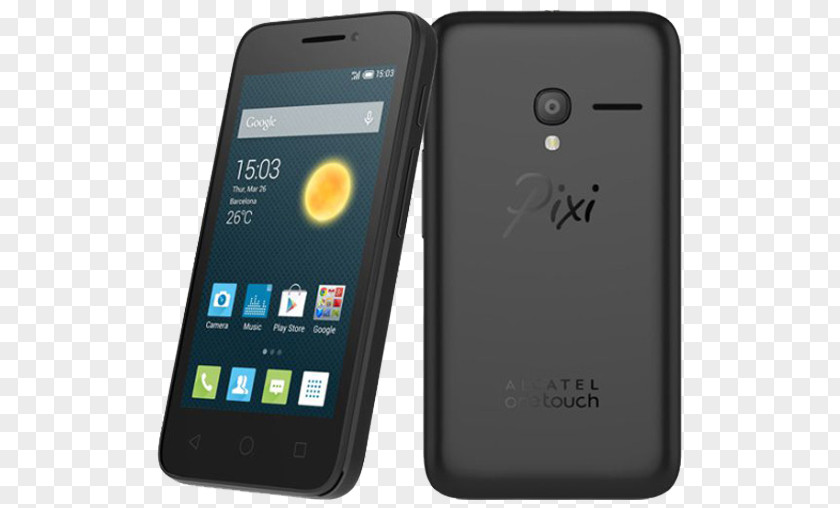 Smartphone Alcatel OneTouch PIXI 3 (4.5) Glory (3.5) Mobile One Touch Pixi PNG