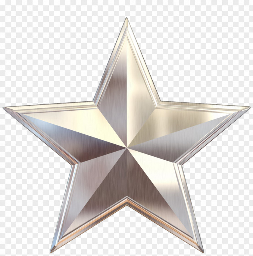 Star Metal Silver Gold Clip Art PNG