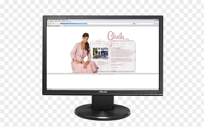 Design Concept Computer Monitors ASUS VW196S Output Device Liquid-crystal Display Loudspeaker PNG