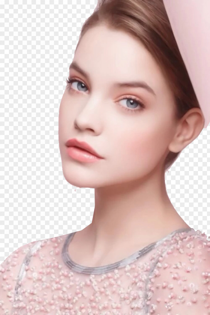 Makeup Cute Model Barbara Palvin Chanel Cosmetics Eye Shadow Hairstyle PNG