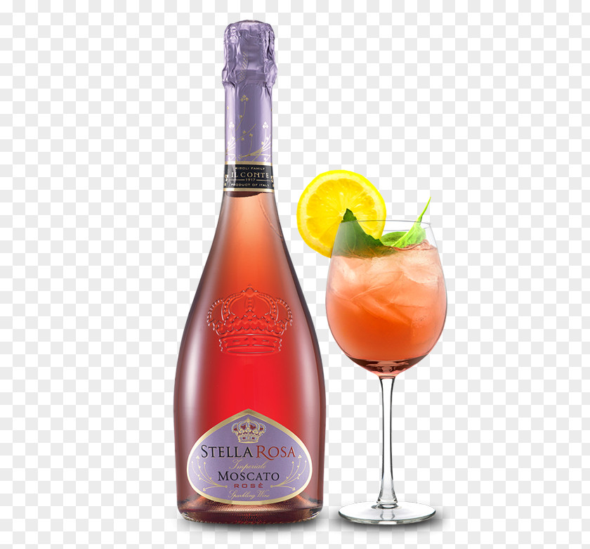 Moscato Wine Grapes Cocktail D'Asti Muscat Rosé PNG