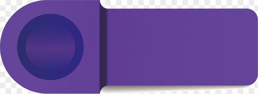 Purple Vector Button Material Rectangle PNG