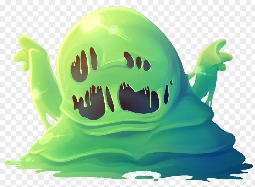 Slime Ooze Monster Clip Art PNG