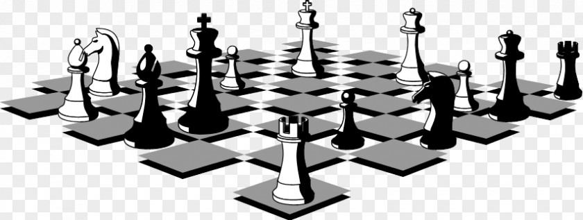 Szachy Chess White Line PNG