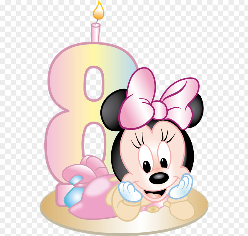 Vo Mickey Mouse Minnie Birthday Cake PNG