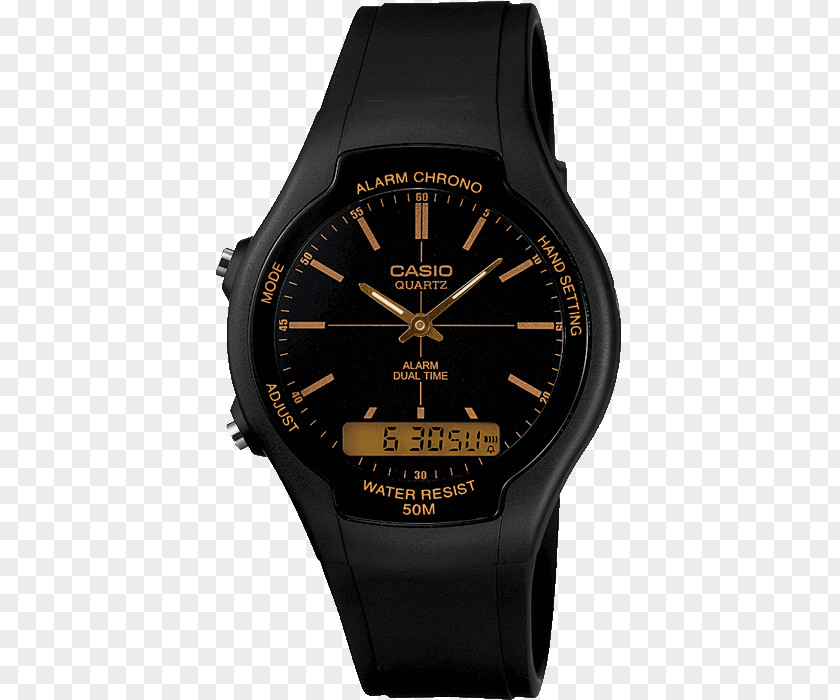 Auto Dial Stopwatch Casio Amazon.com Water Resistant Mark PNG