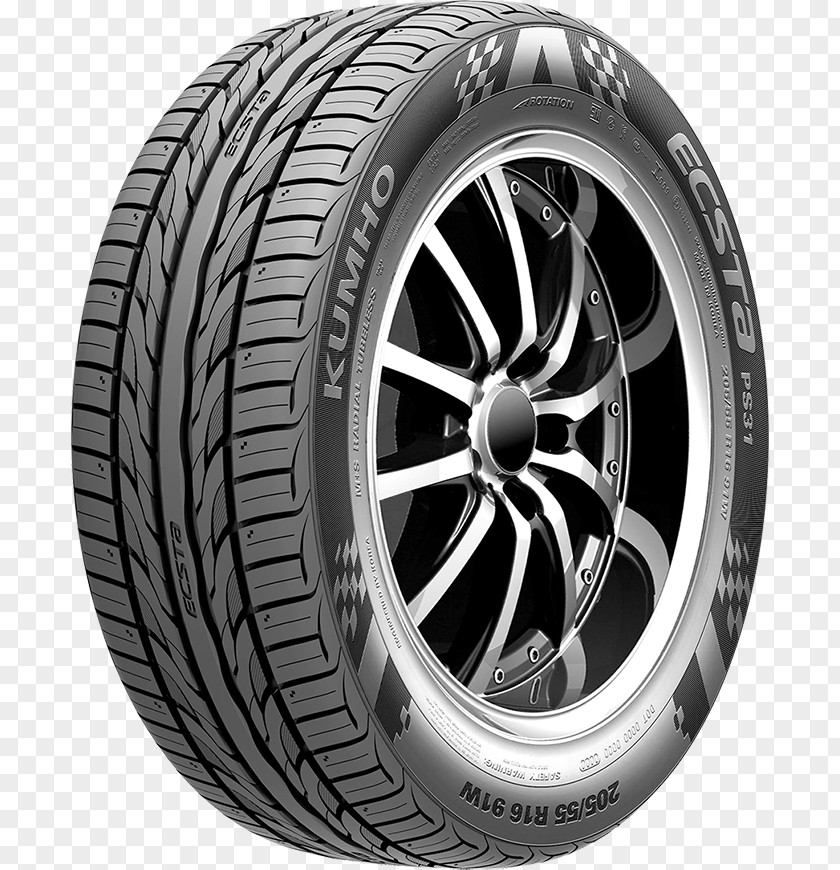Kumho Tires 17 Car Ecsta PS31 Motor Vehicle Tire Price PNG