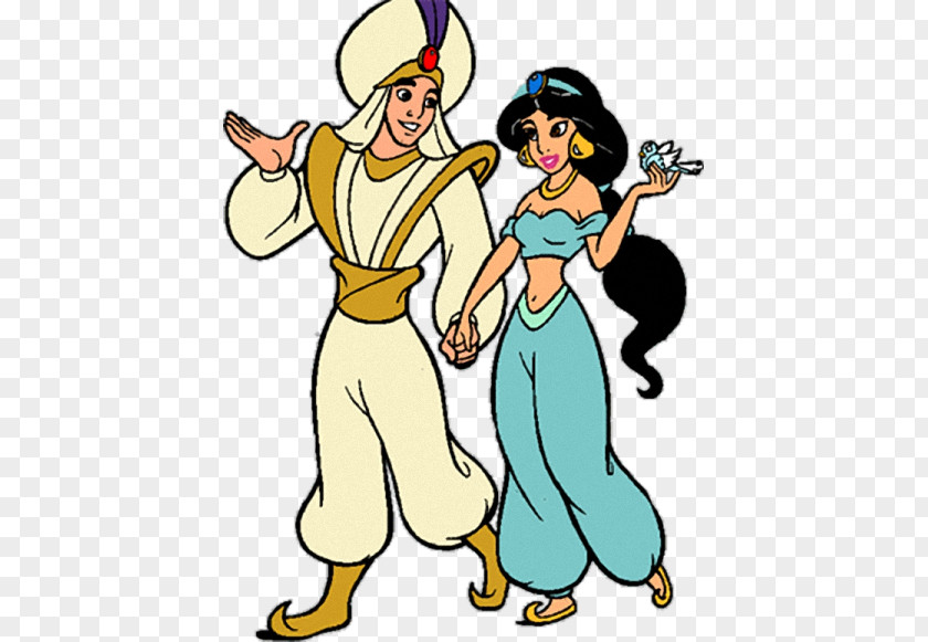 Princess Jasmine Aladdin Genie Jafar Disney PNG