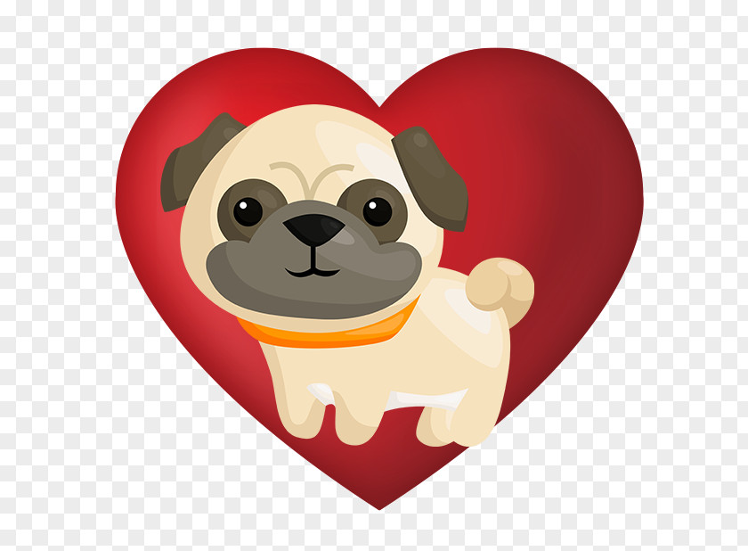 Puppy Pug Sticker Pet Toy Dog PNG