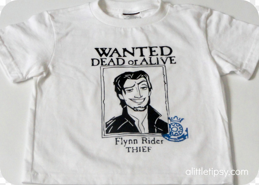 Wanted T-shirt Flynn Rider Sleeve Clothing PNG