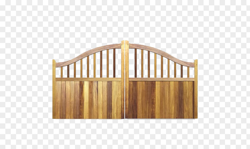 Gate Picket Fence Hardwood Driveway Iroko PNG