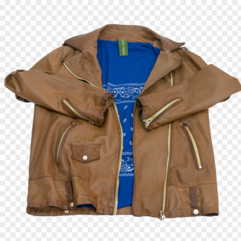 Jacket Leather Fur PNG