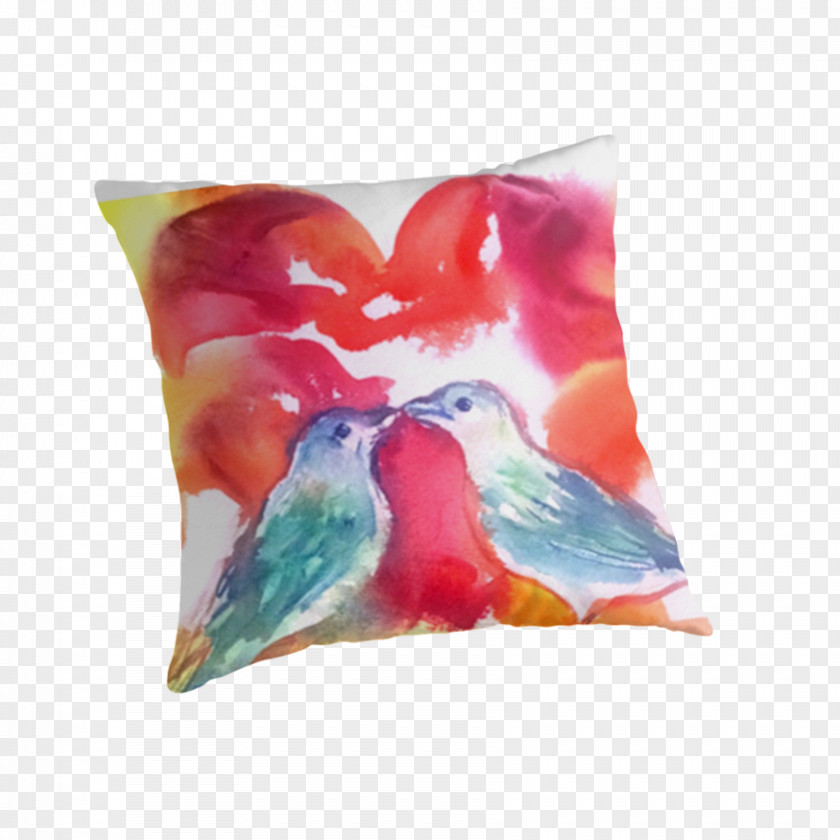 Love Birds Throw Pillows Cushion Clothing Accessories Bird PNG