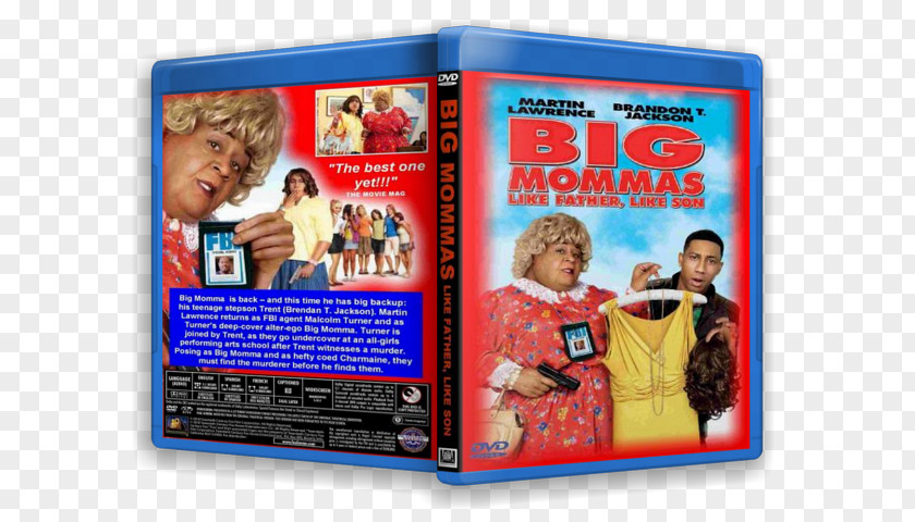 Poster Theatre Big Mommas: Like Father, Son Momma's House Film Series PNG