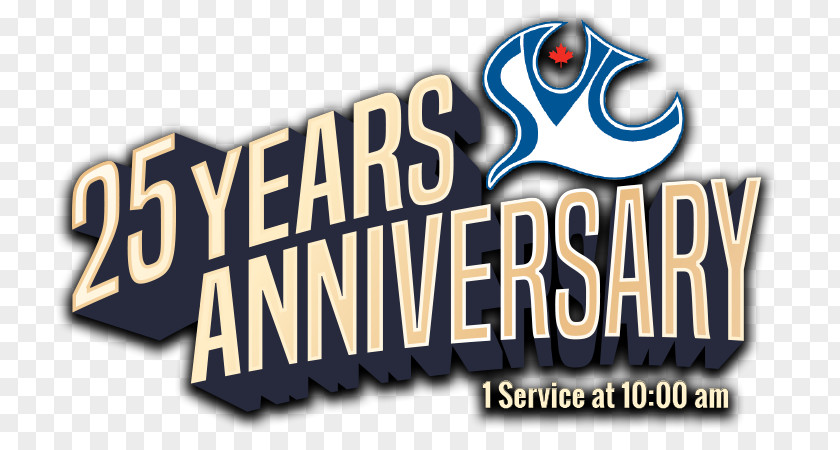 25 Anniversary Graphic Design PNG