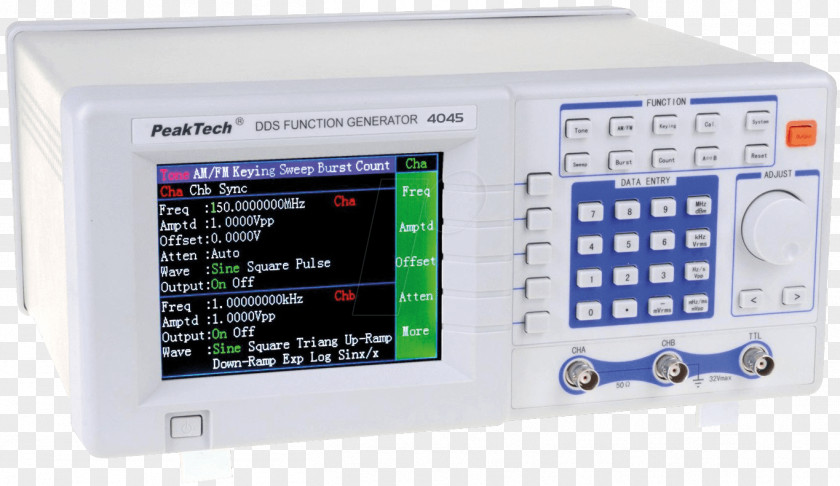 Function Generator Direct Digital Synthesizer Electronics Hertz Signal PNG