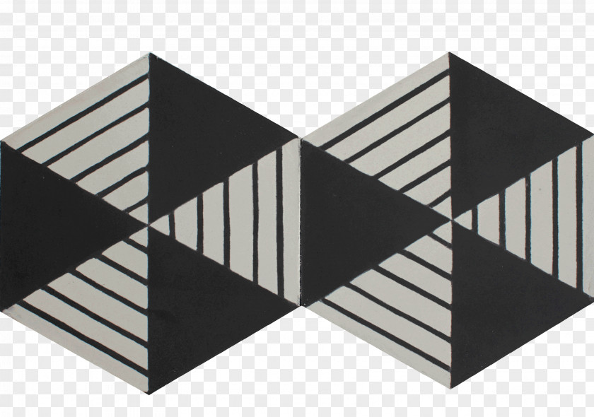 Zigzag Stripes Cement Tile Popham Design Concrete PNG