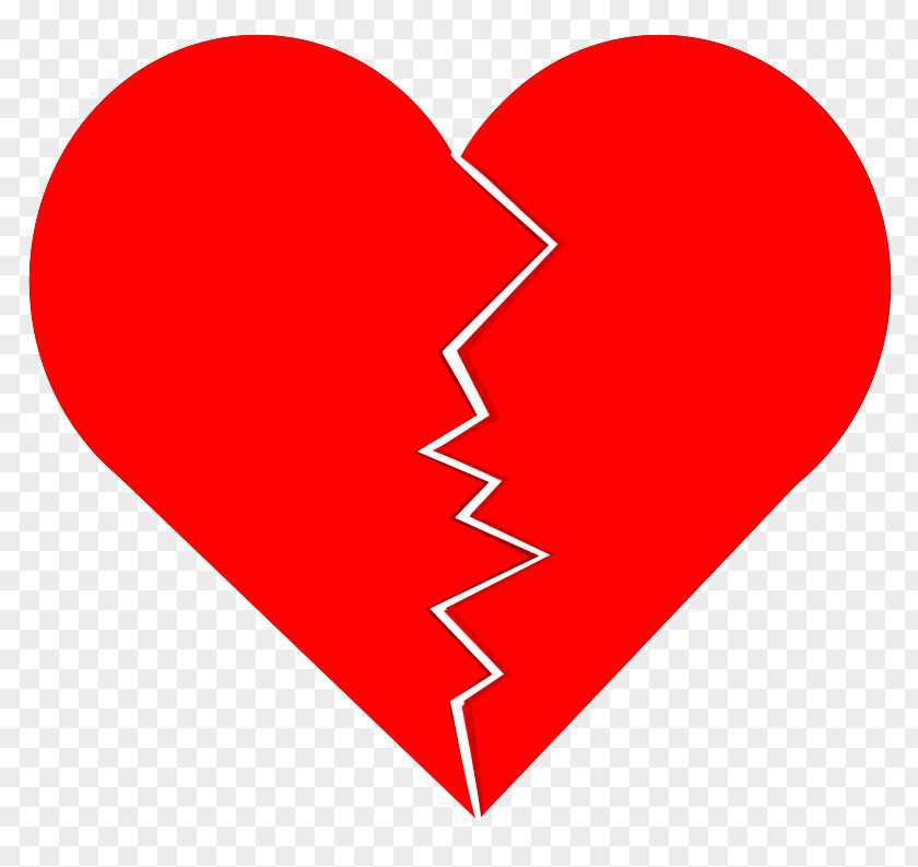 Broken Heart Love Clip Art PNG