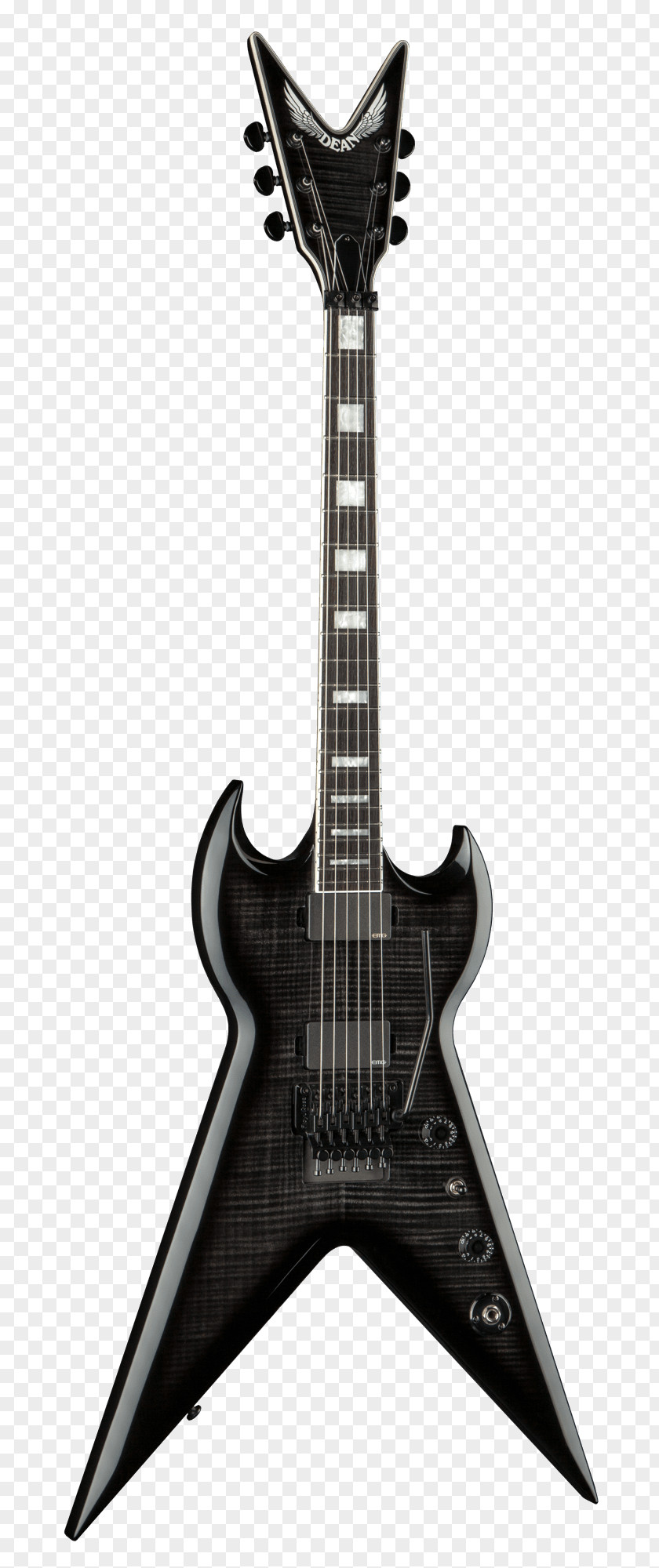 Electric Guitar Dean Razorback V Gibson Flying Guitars PNG