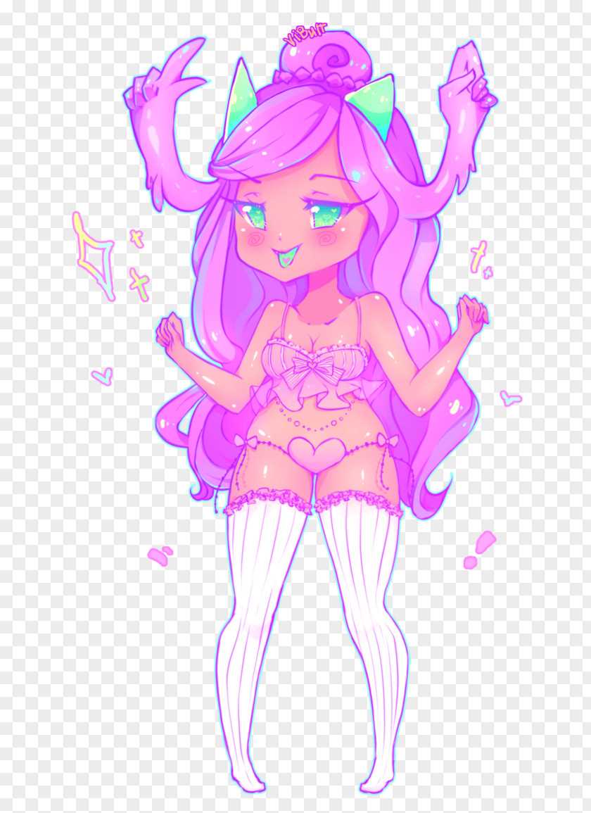 Fairy Pink M Sketch PNG