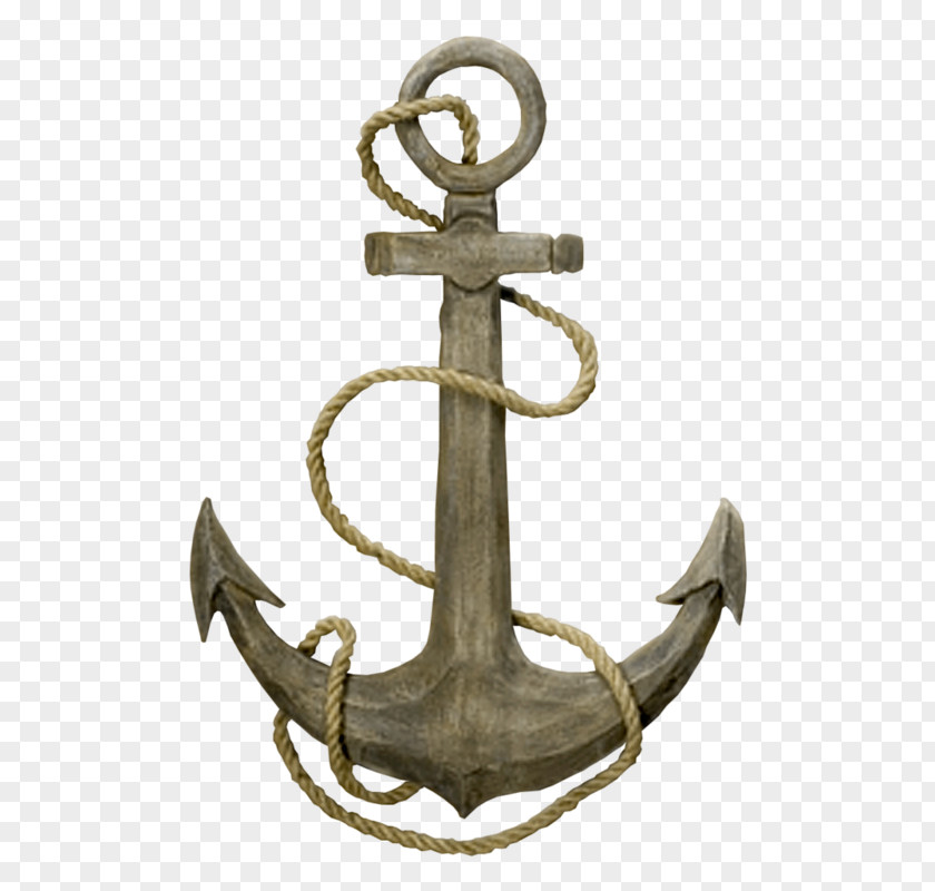Hand-painted Rope Anchor Hook Ship Sailor Boat PNG
