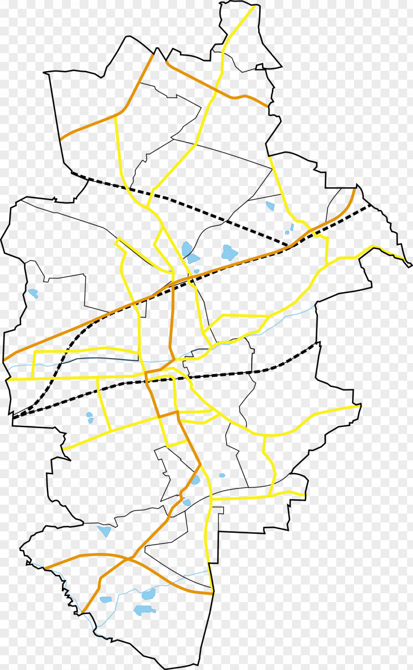 Map Mikulczyce Rokitnica City District PNG