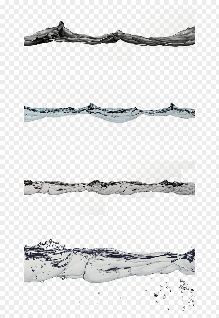 Wave Water Wind Designer PNG