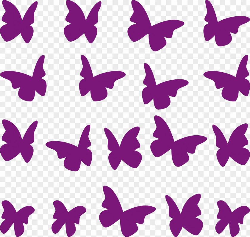 Butterfly Monarch Sticker Paper Wall Decal PNG