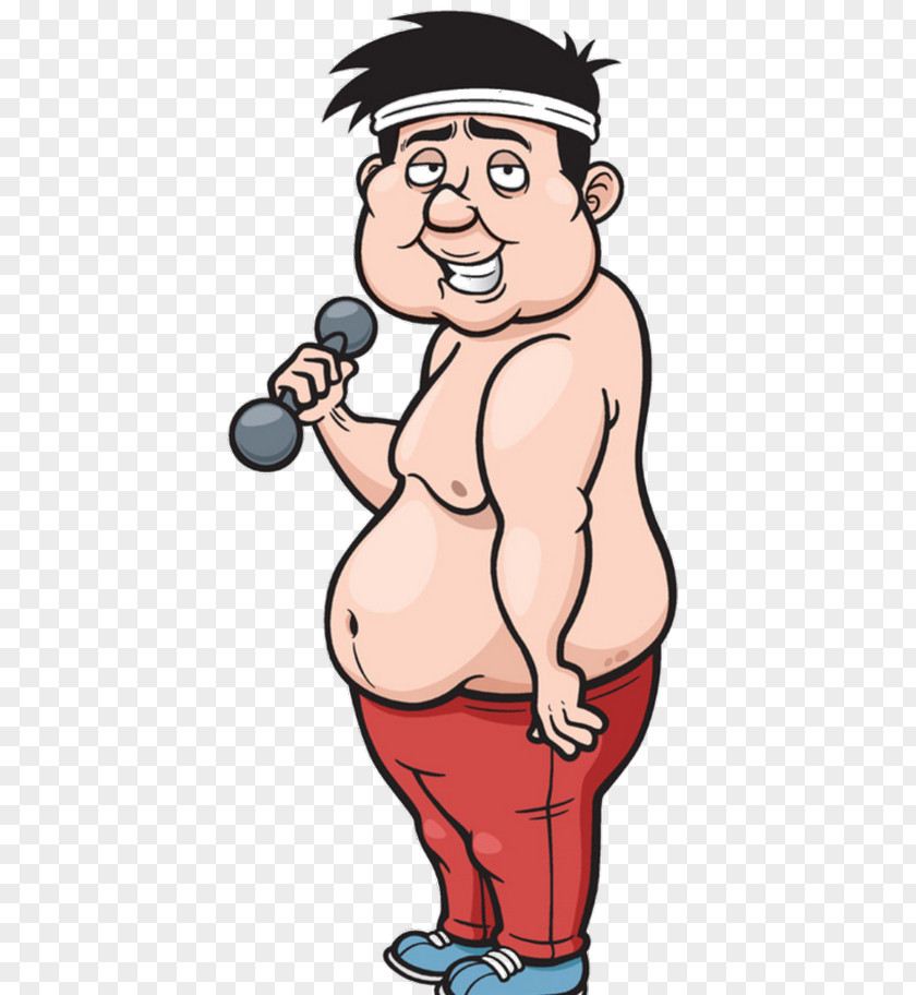 Fat Thin Cartoon PNG