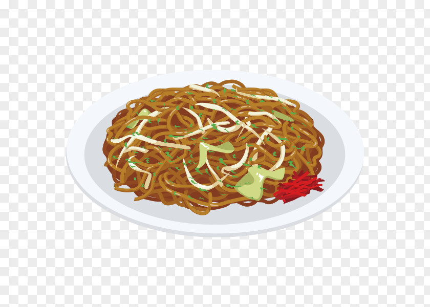 Go To School Chow Mein Yakisoba Chinese Noodles Fried Spaghetti PNG