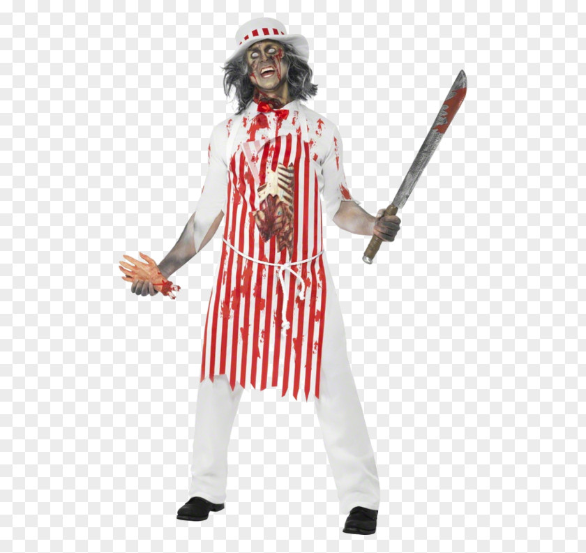 Halloween Costume Party Butcher PNG