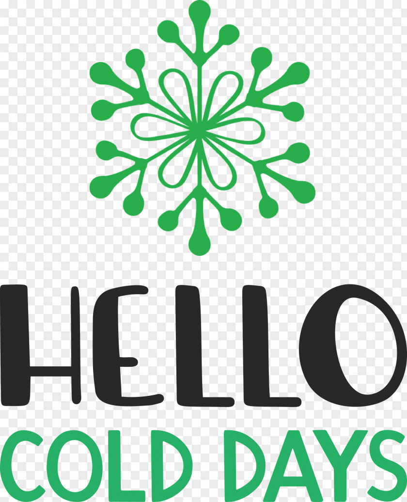 Hello Cold Days Winter Snow PNG