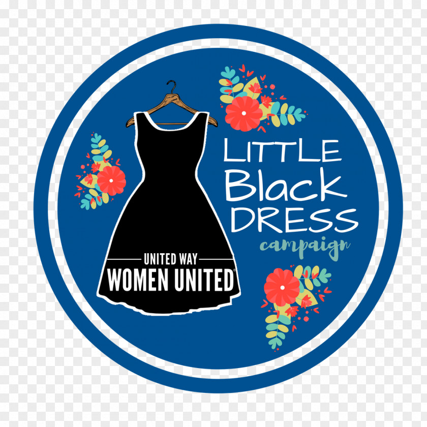 Little Black Dress Souris Valley United Way Worldwide Brand Logo PNG