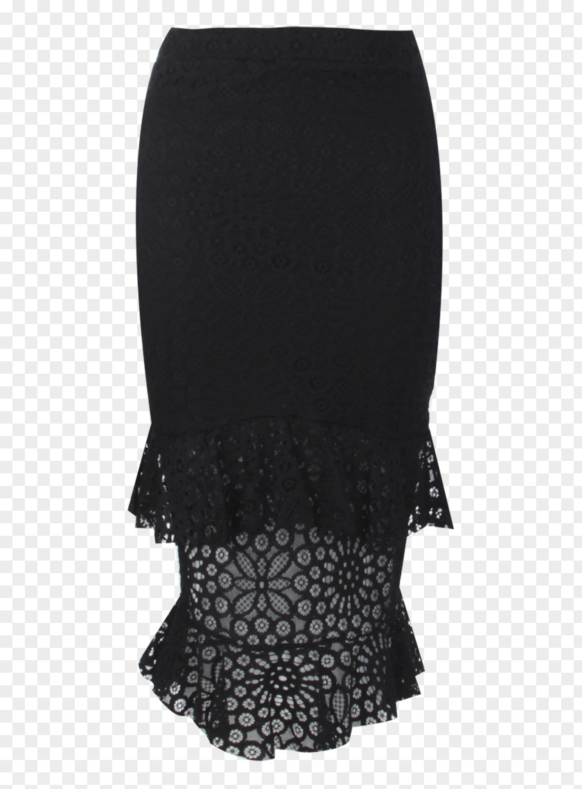 Pencil Skirt Waist Black M PNG