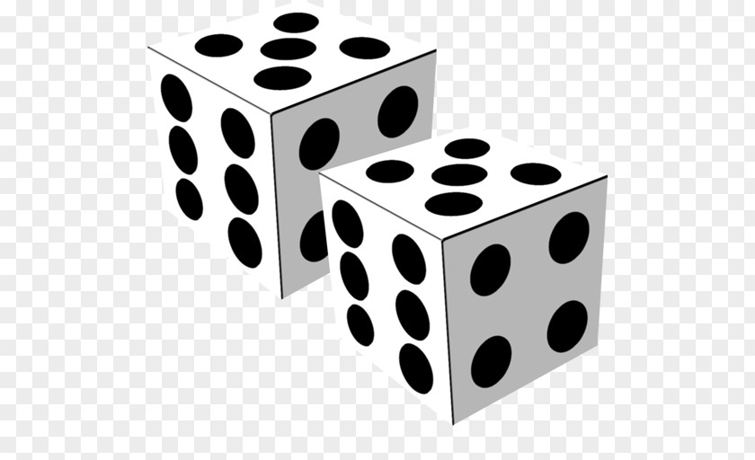 Play Dice One 3D: Free Playing Die Two Dice: Simple 3D Straight PNG
