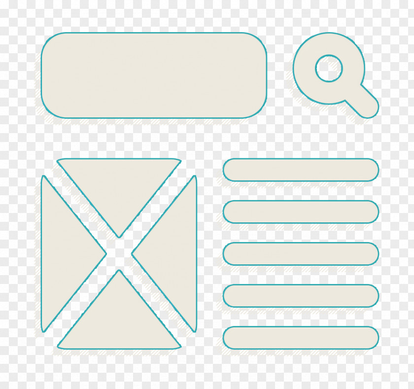 Ui Icon Wireframe PNG