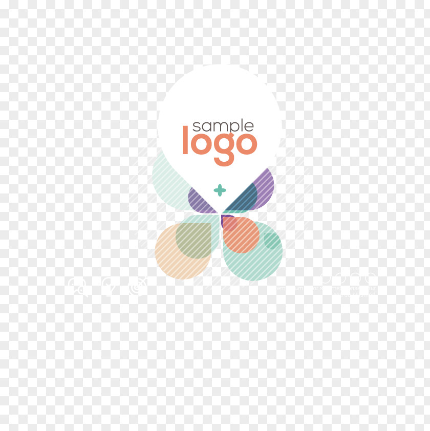Vector Company LOGO Paper Polka Dot Pink Font PNG