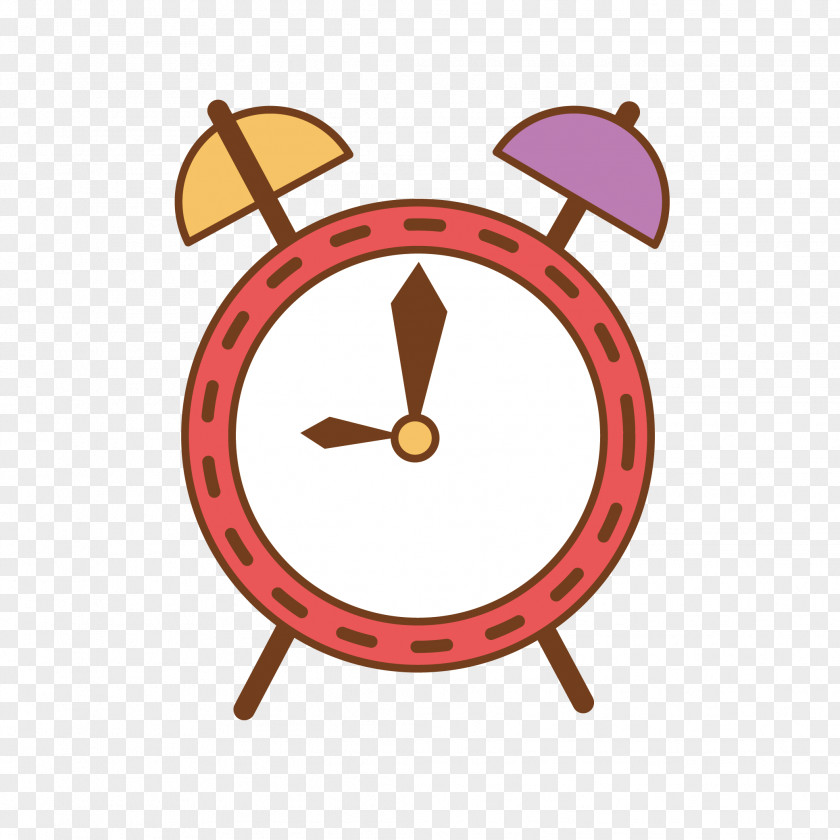 Cartoon Alarm Clock PNG