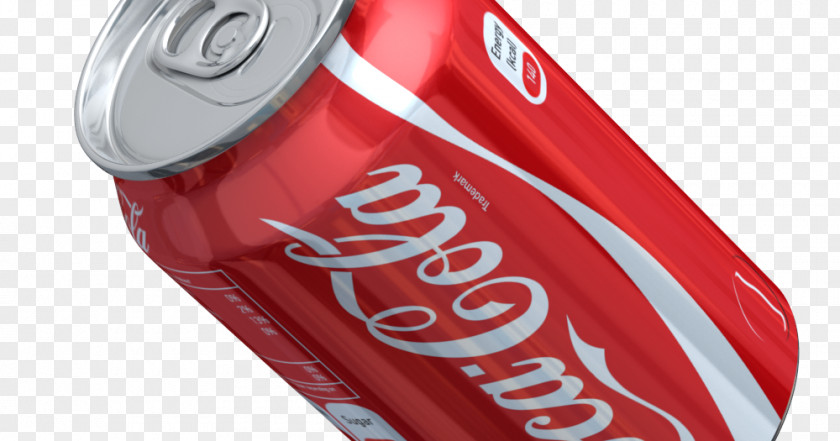 Coca-Cola Aluminum Can Product Design PNG