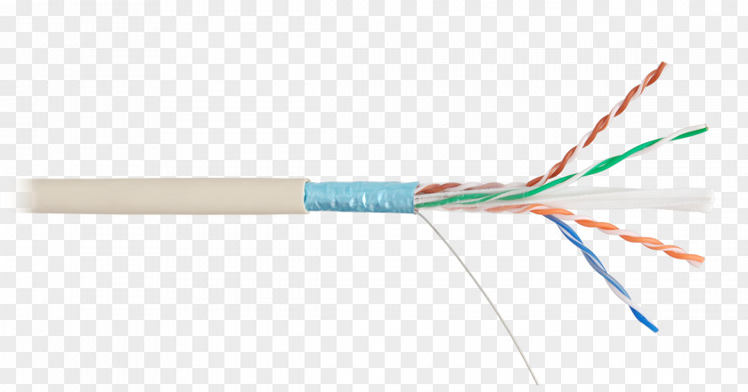 Electrical Cable Twisted Pair Category 6 5 American Wire Gauge PNG
