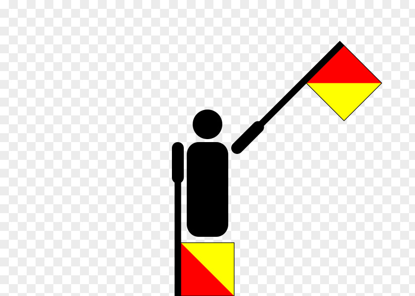 Flag Semaphore Line Letter Information PNG