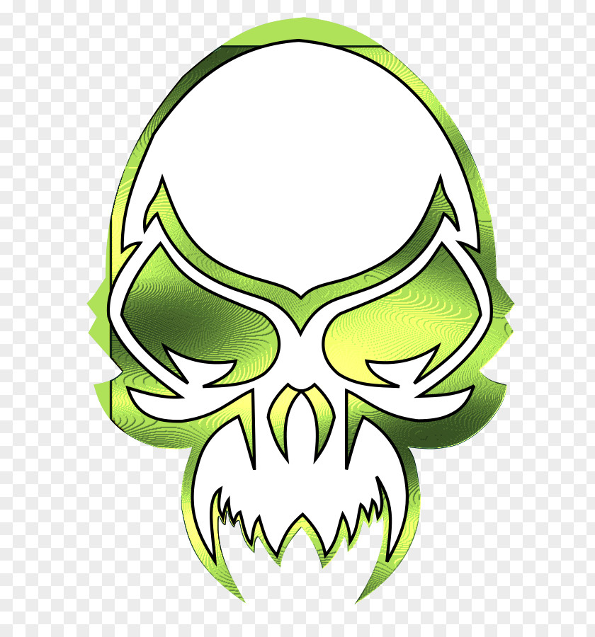 Green Skull Cliparts Clip Art PNG