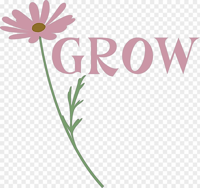 GROW Flower PNG