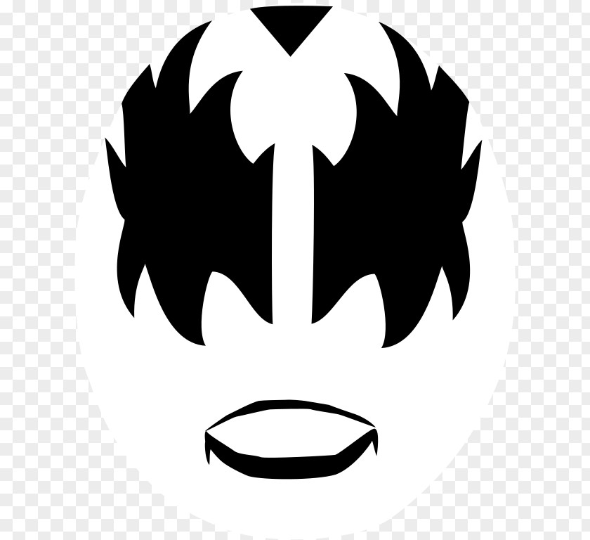 Kiss Stencil Costume Painting PNG