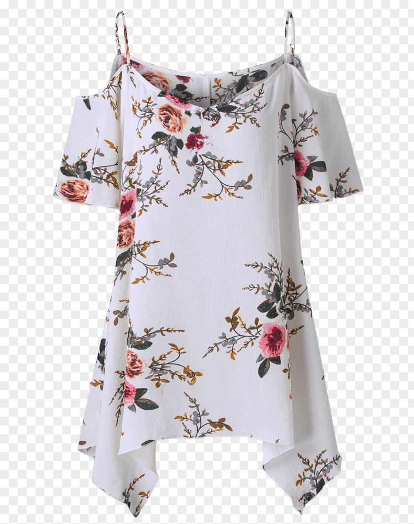 Plus-size Clothing T-shirt Blouse Sleeve Shoulder Dress PNG