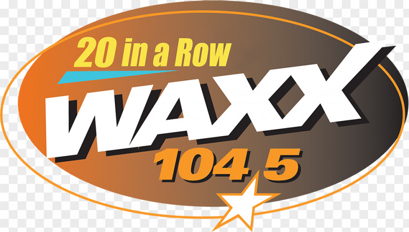 Radio Logo WAXX Station Eau Claire FM Broadcasting PNG