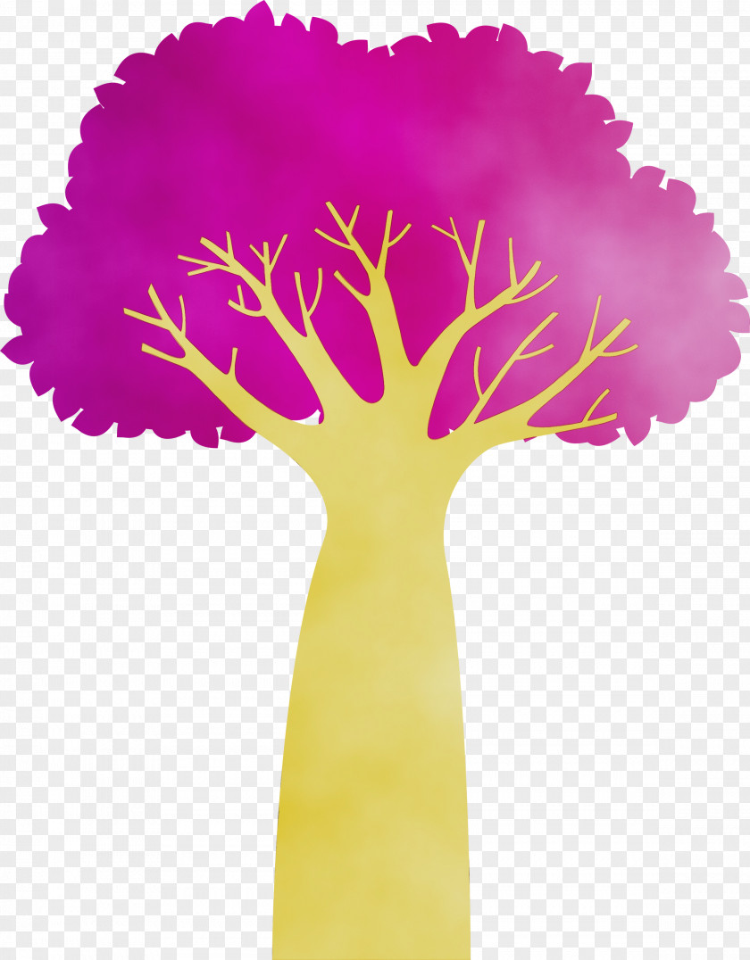 Tree Meter Flower Petal Pink PNG