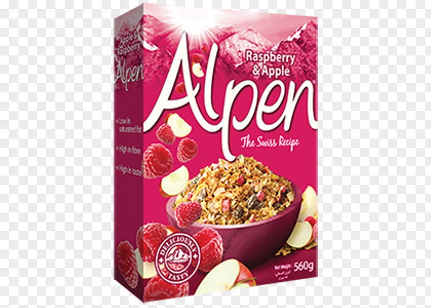 Breakfast Cereal Muesli Alpen Cereals Raspberry PNG